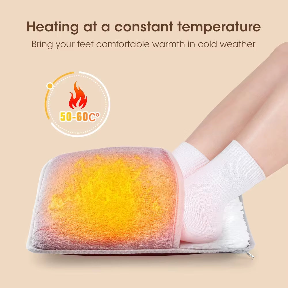 Winter foot heating and body heating pad