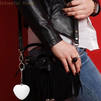 X7XD Heart Touch Sensitive Night Lamp Rechargeable Wallet Handbag Light